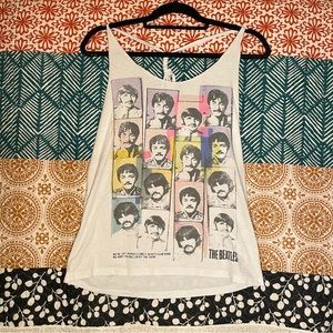Thrifted Beatles Tank Top